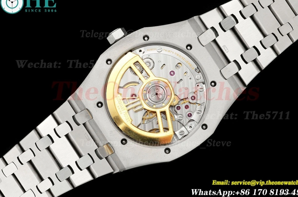 Super A4302 SS TKF Clone Dial 41mm 15500 Grey Oak SS Royal 0522
